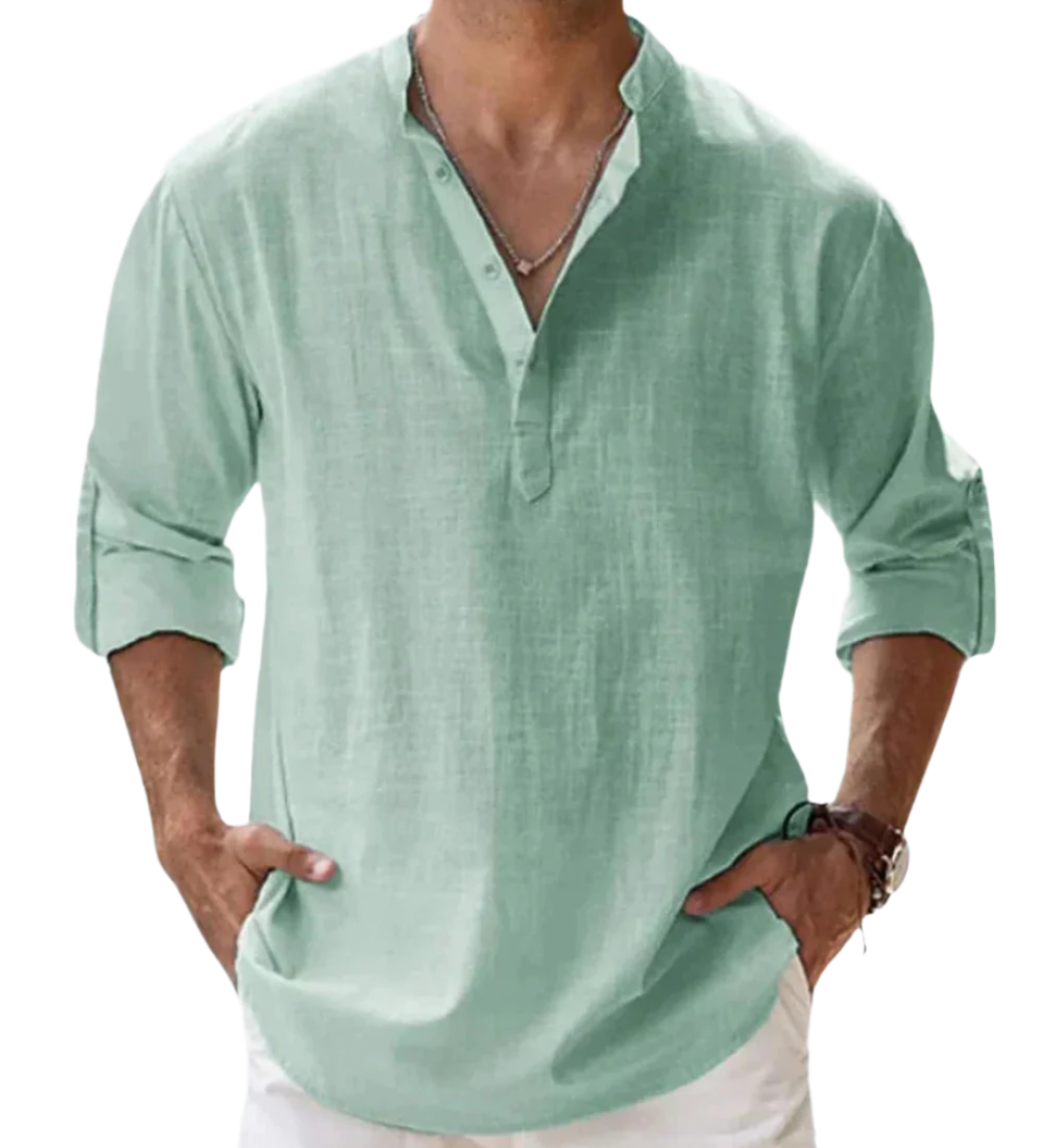 Fiorenzo Kokvilnas Krekls" can be rewritten as "Fiorenzo Cotton Shirt.
