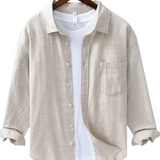 Lina Krekls Doha" can be rewritten as "Doha Linen Shirt.