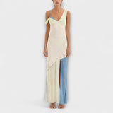 Alora - Midi Dress Thames with Insert Details