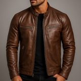 Wilson™ | Retro Leather Jacket