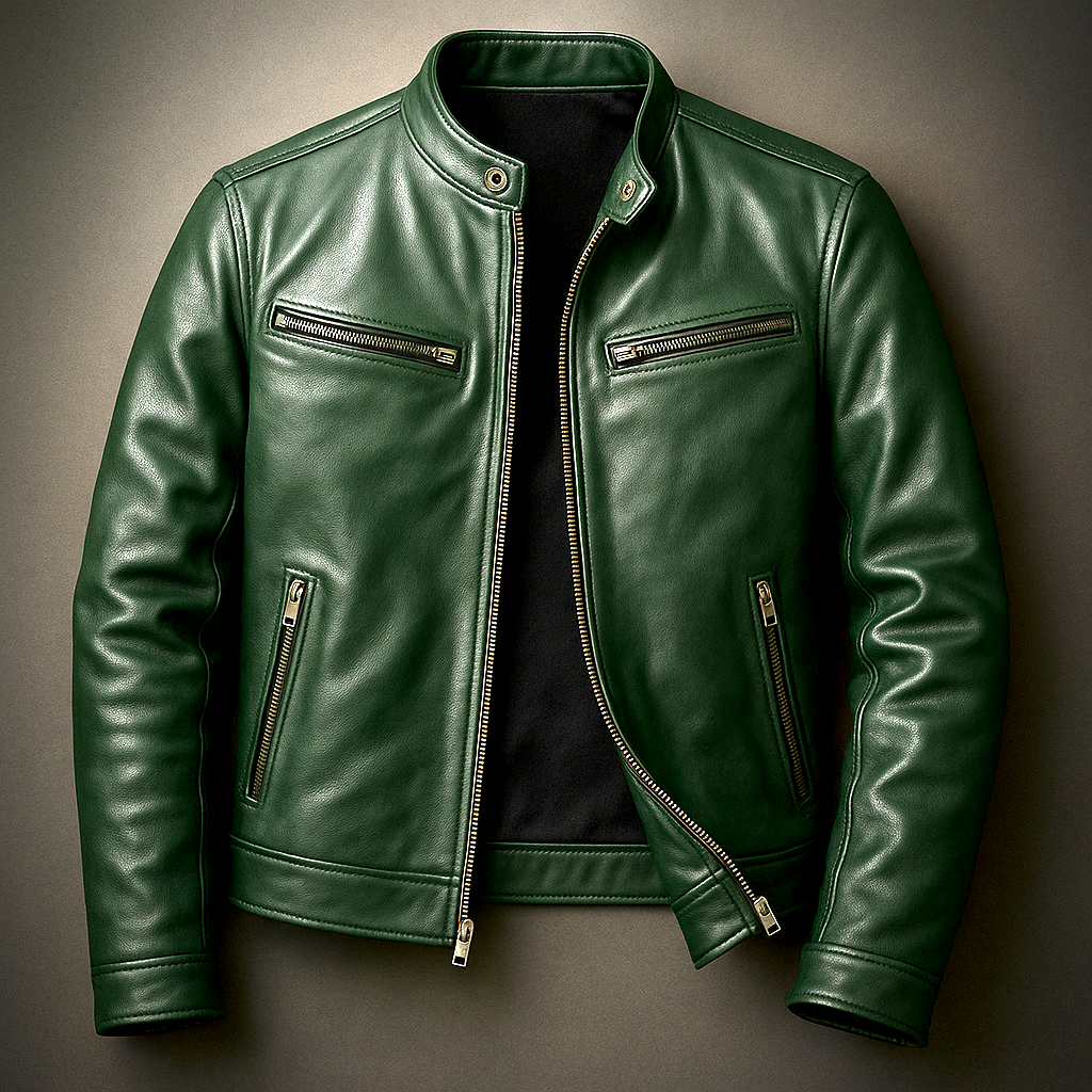 Wilson™ | Retro Leather Jacket