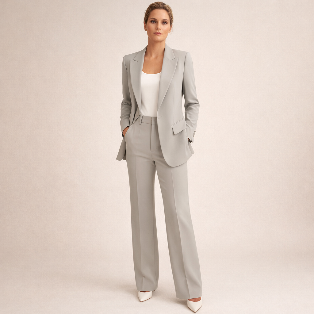 Vanessa | Elegants komplekts ar platām biksēm
