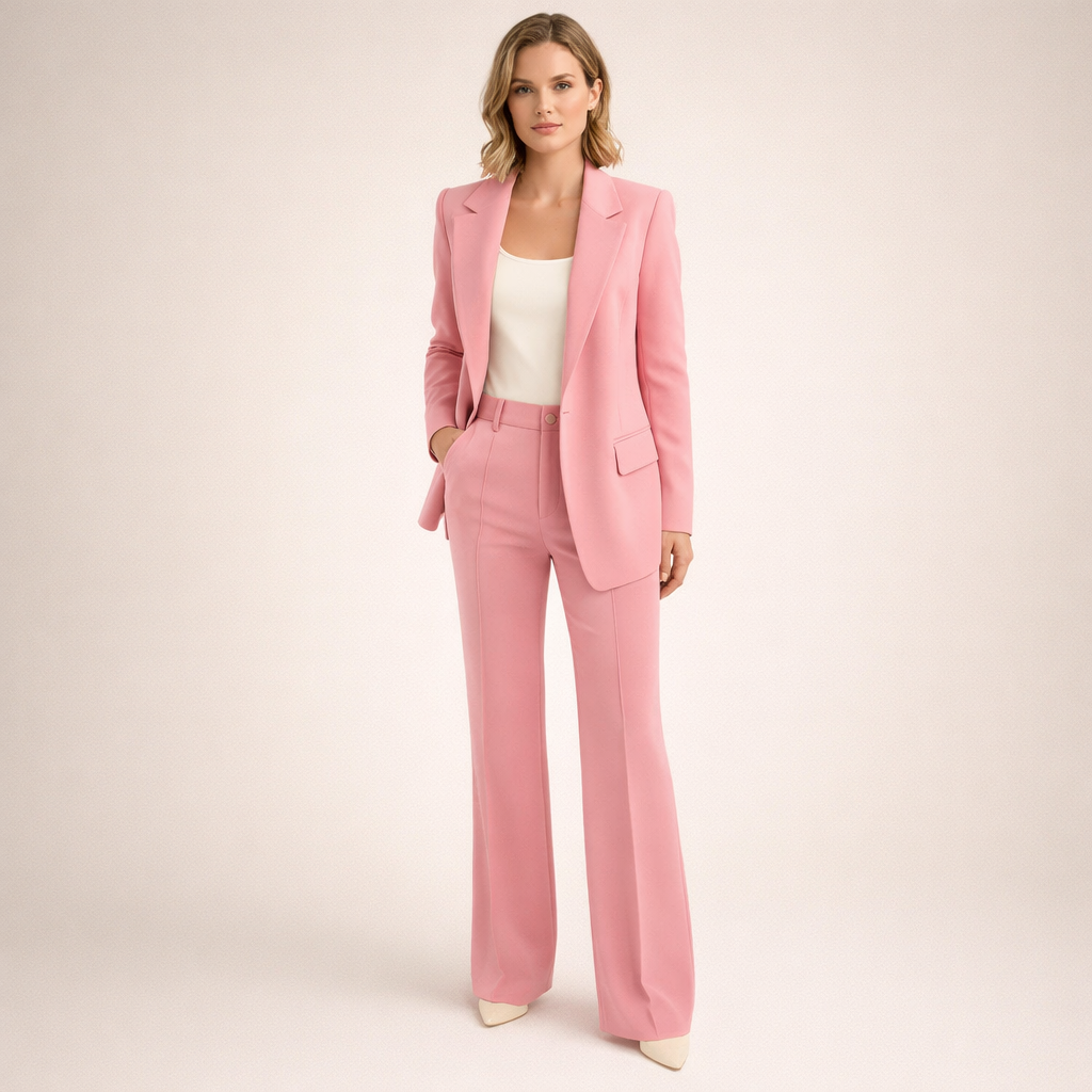 Vanessa | Elegants komplekts ar platām biksēm