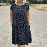 Nelia™ - Viegls vasaras kleita ar rakstu