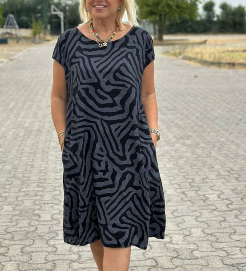 Nelia™ - Viegls vasaras kleita ar rakstu