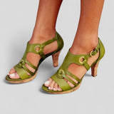 Wanelia | Augstpapēžu Sandales" can be rewritten as "Wanelia | Heeled Sandals.