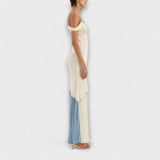 Alora - Midi Dress Thames with Insert Details