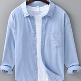 Lina Krekls Doha" can be rewritten as "Doha Linen Shirt.