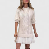 Ashlyndora – Eleganti Adīti Kleitas" can be rewritten as "Ashlyndora – Elegantly Crafted Dresses.