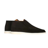 Augstie mokasīni" can be rewritten as "Elegant High-Top Moccasins.