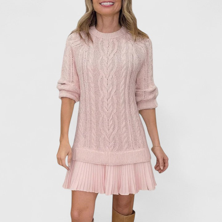 Ashlyndora – Eleganti Adīti Kleitas" can be rewritten as "Ashlyndora – Elegantly Crafted Dresses.