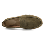 Stilīgas ādas espadrilles
