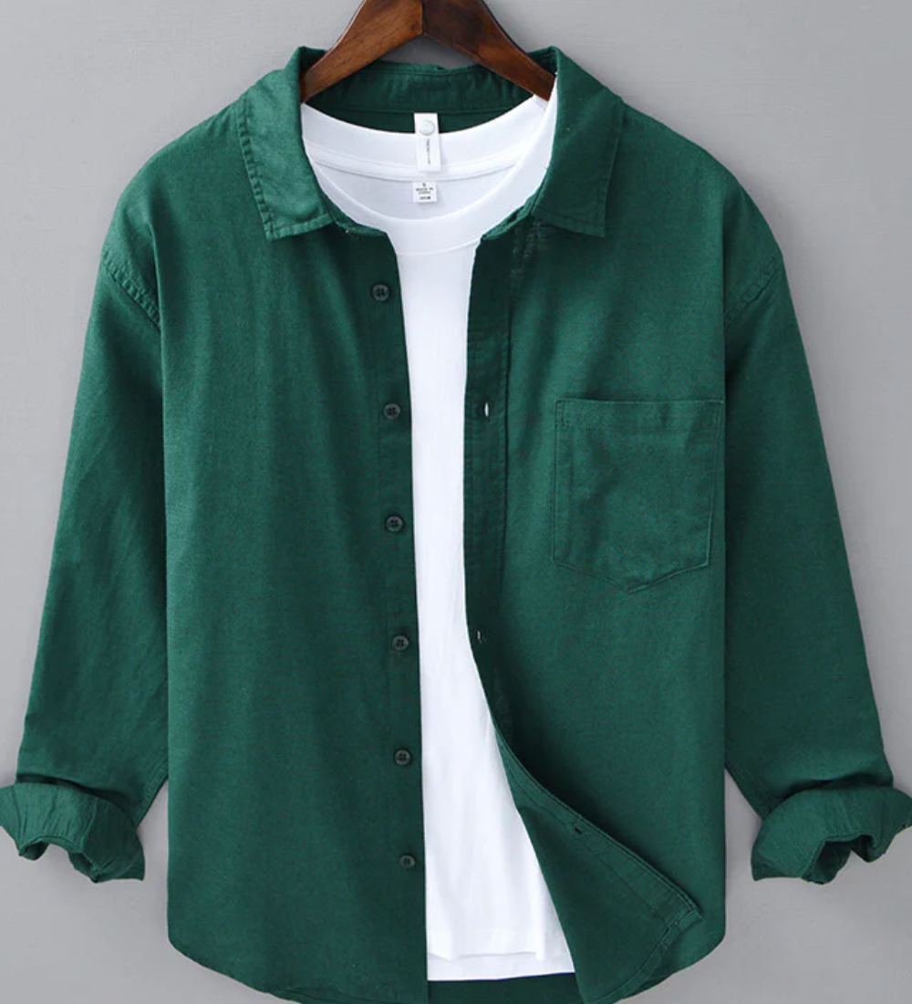 Lina Krekls Doha" can be rewritten as "Doha Linen Shirt.