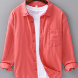 Lina Krekls Doha" can be rewritten as "Doha Linen Shirt.