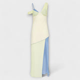Alora - Midi Dress Thames with Insert Details