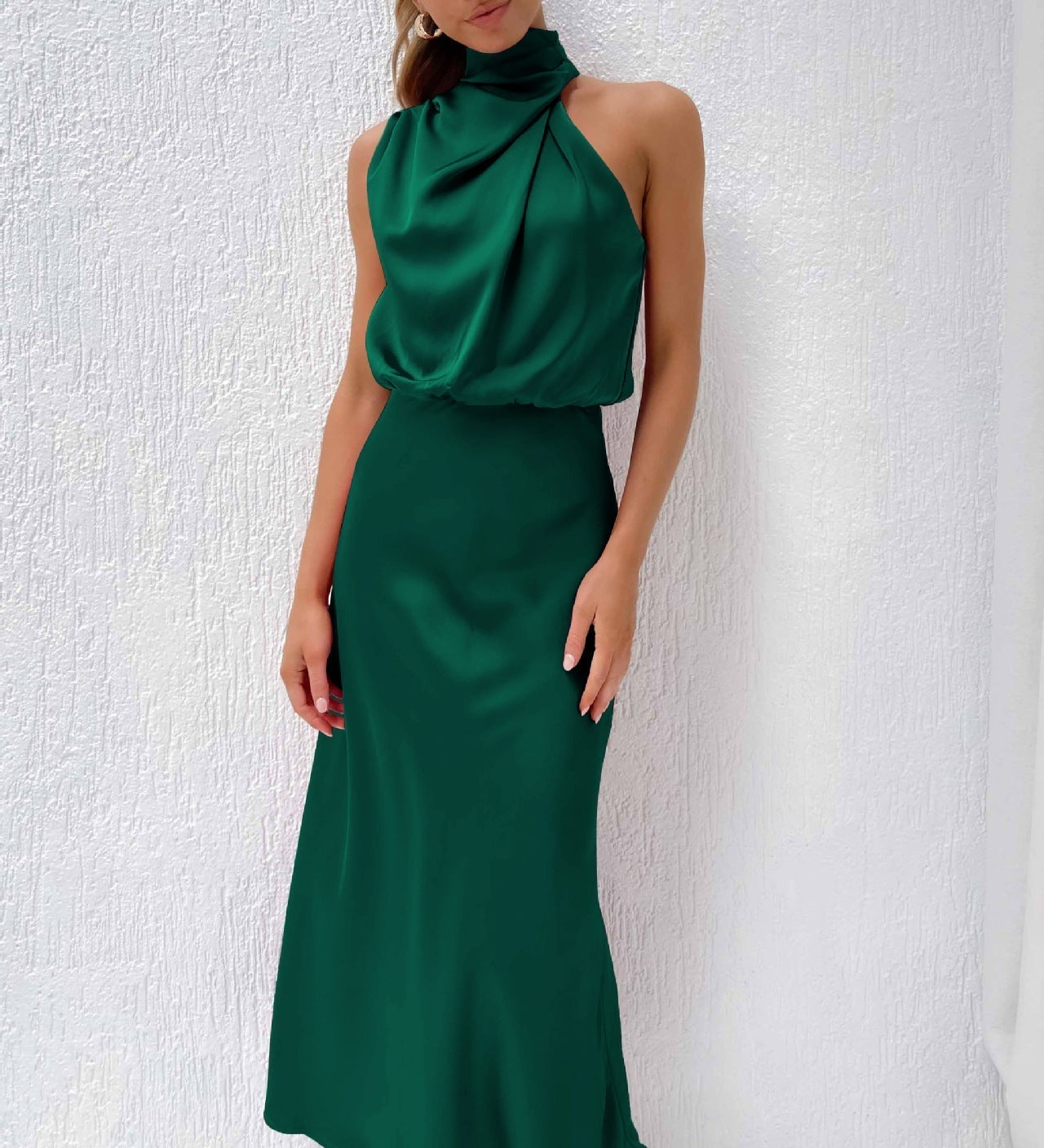 Violet™ - Drapēta eleganta kleita