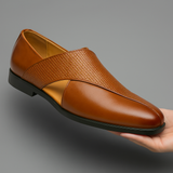 Retro Leather Moccasins