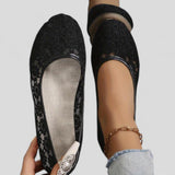 Estrella | Lace Ballet Flats