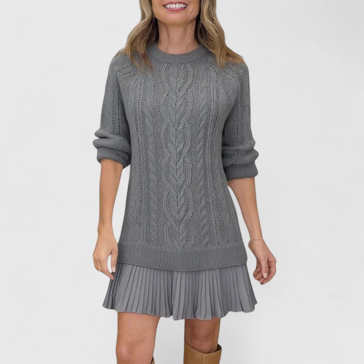 Ashlyndora – Eleganti Adīti Kleitas" can be rewritten as "Ashlyndora – Elegantly Crafted Dresses.