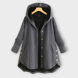 Leslie - Silta jaka ar pogām" can be rewritten as "Leslie - Silky Warm Jacket with Buttons.