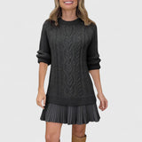 Ashlyndora – Eleganti Adīti Kleitas" can be rewritten as "Ashlyndora – Elegantly Crafted Dresses.