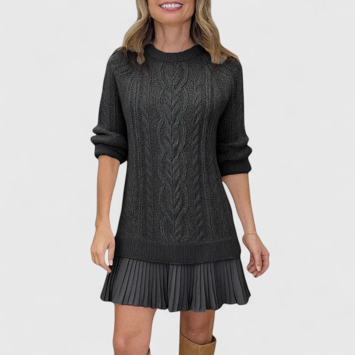 Ashlyndora – Eleganti Adīti Kleitas" can be rewritten as "Ashlyndora – Elegantly Crafted Dresses.
