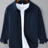 Lina Krekls Doha" can be rewritten as "Doha Linen Shirt.