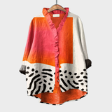 Melinda™ | Elegant Summer Linen Blouse