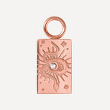 11x7mm Laimīgais Amulets Auskaru-Piekare
