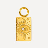 11x7mm Laimīgais Amulets Auskaru-Piekare