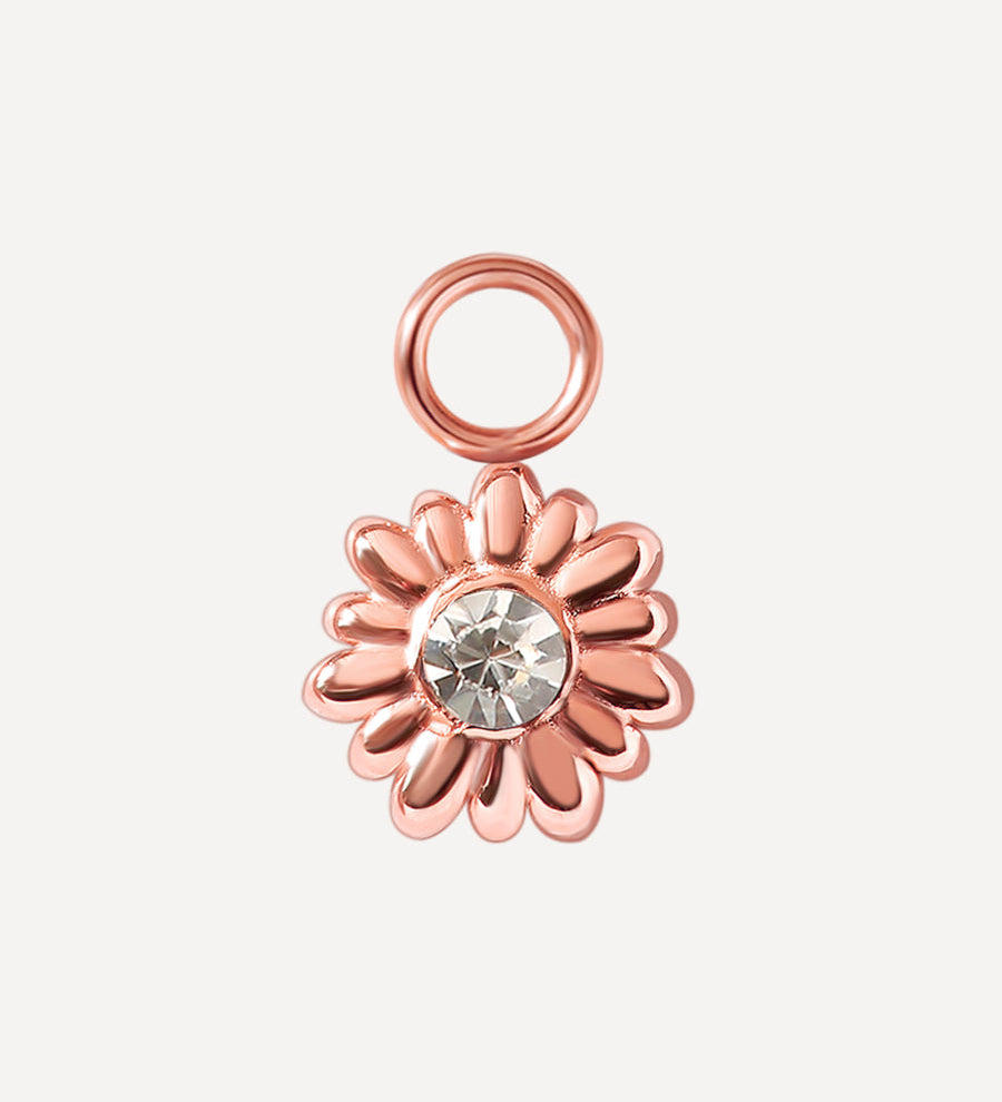 8x8mm Lepna Margrietiņa Auskaru-Piekare