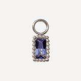 7x5mm Violeta Sapņu Auskari-Šarms