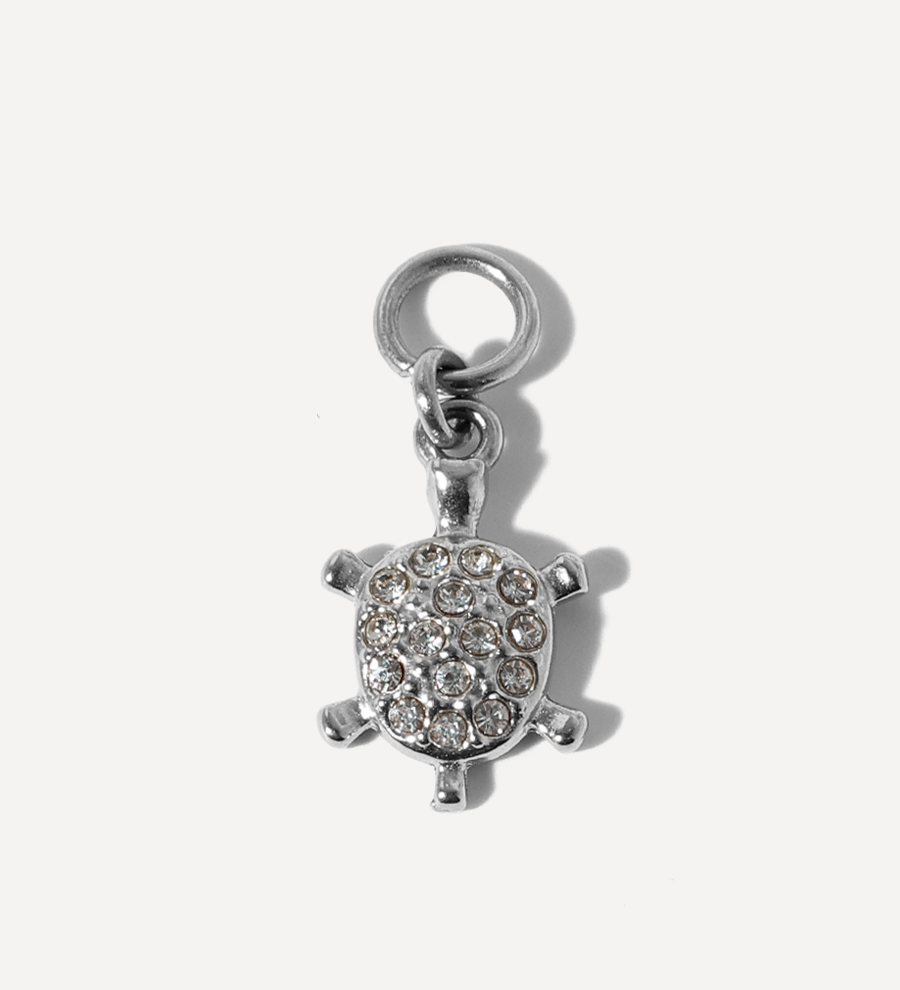 12,5x8mm Spilgts bruņurupucis auskaru šarms
