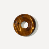 (Piemērots auskariem ≥ 17 mm) Sapņains Donut Kafijas Krāsas Auskaru Šarms