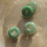 (Passend zu Ohrringen ≥ 17 mm) Sapņainais Donut Jade Zaļais Auskaru-Šarms