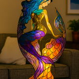 Brīnišķīgā Ariel Jūrasmeitene Lampa