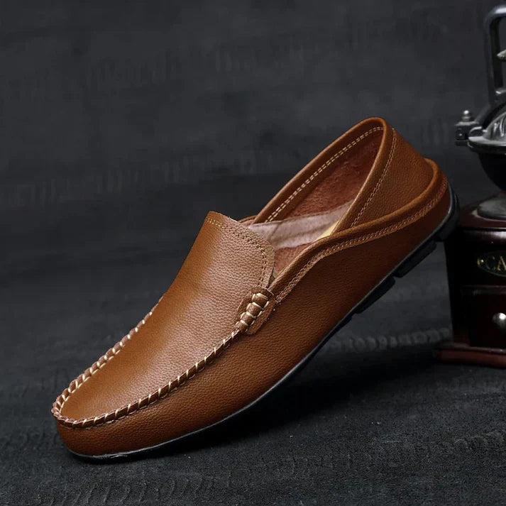 Monza Leather Moccasins