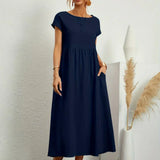 Gabrielle™ — Elegants plūstošs midi kleita
