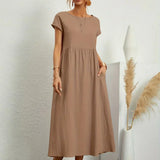 Gabrielle™ — Elegants plūstošs midi kleita