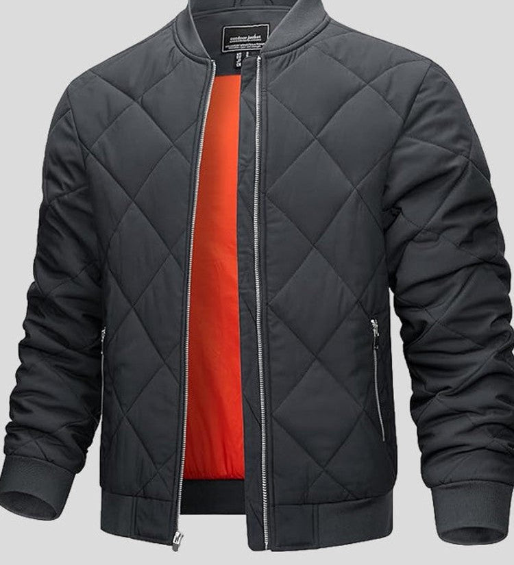 Morten™ | Elegančná zamšová bomber bunda