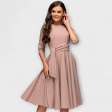 Elegantas svārku stila kleitas