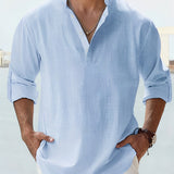 MÁXIMO | Linu Krekls" can be rewritten as "MÁXIMO | Linen Shirt.