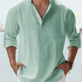 MÁXIMO | Linu Krekls" can be rewritten as "MÁXIMO | Linen Shirt.