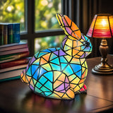 Tibbe | Krāsainā Truša Lampa