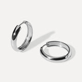 25mm Tīras Aplīša Lieli Auskari