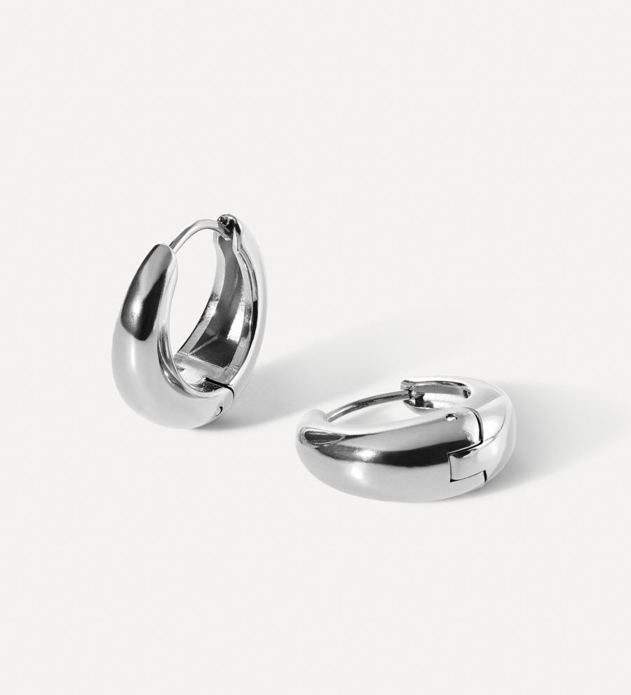 Eleganti Kupolveida Lieli Auskari