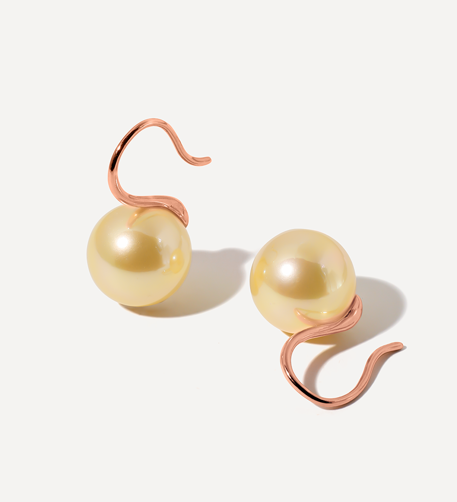Sway Pearl Champagne auskari