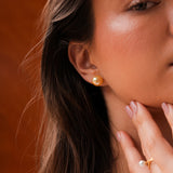 Sway Pearl Champagne auskari