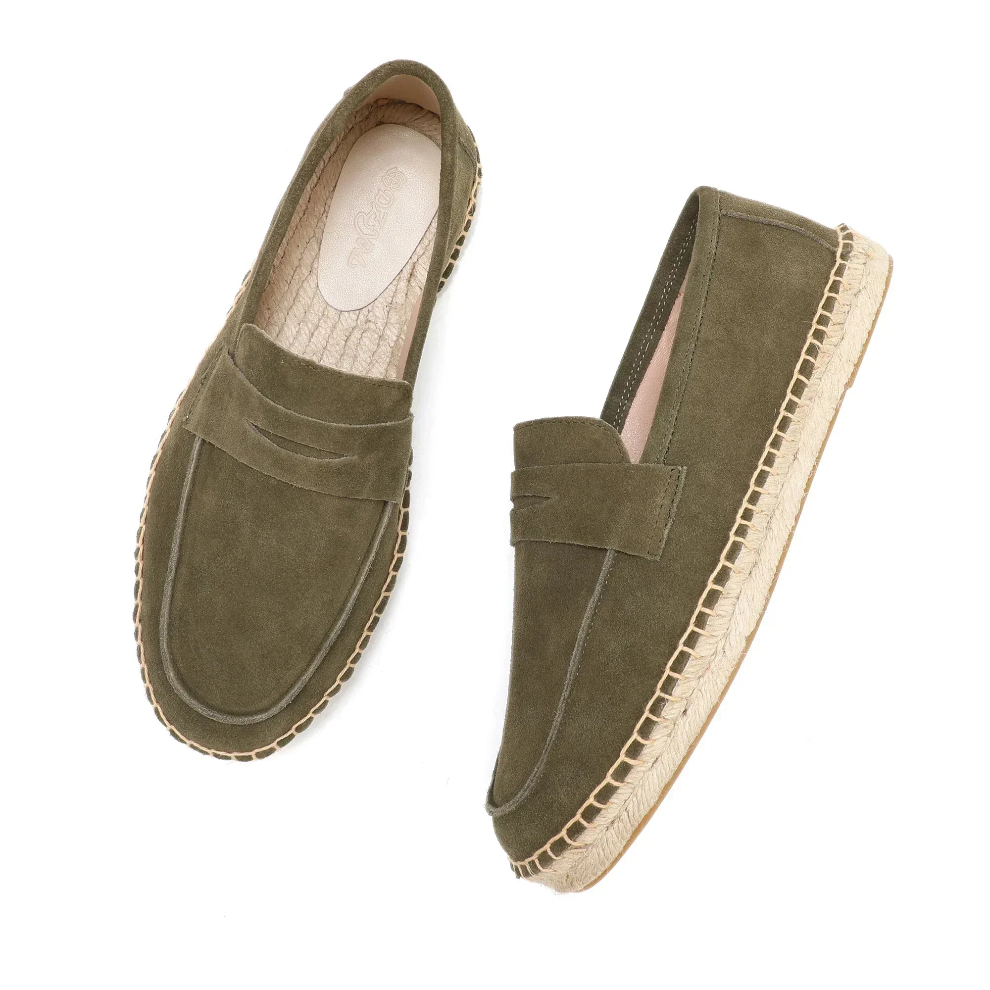 Stilīgas ādas espadrilles