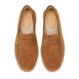 Stilīgas ādas espadrilles